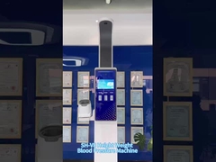 薬学の超音波高さの重量のOmronの血圧の脂肪質のスケールの自動販売機