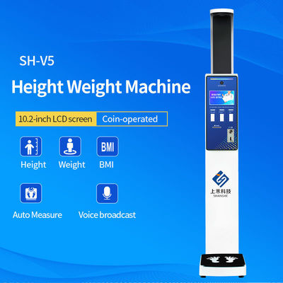 Coin Operated Scales Height Weight Vending Machine for Pharmacy