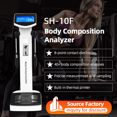 SH-10F Professional Full Body 270 Body Composition Analyzer Scanner Nutritionist Machine