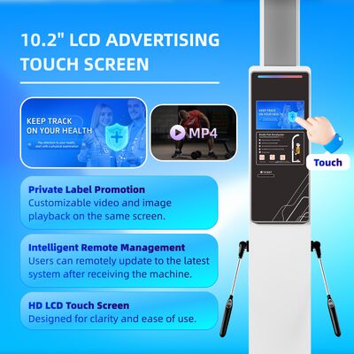 Newest Body Fat Analyzer Composite And Muscle Analyzer With Bioimpedance Machine With Printer
