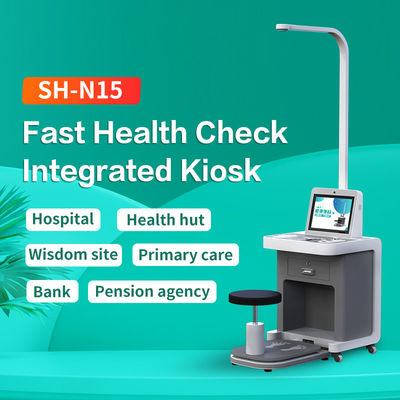Intelligent Health Check Kiosk Customized Multi Functions Digital Height Weight Scale