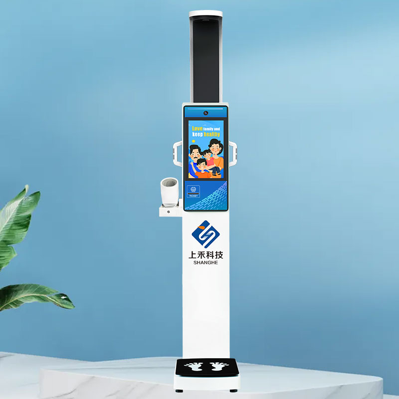 Pharmacy Blood Pressure Kiosk Composition Analyser Scan Machine Body Analyzer Fat Measurement